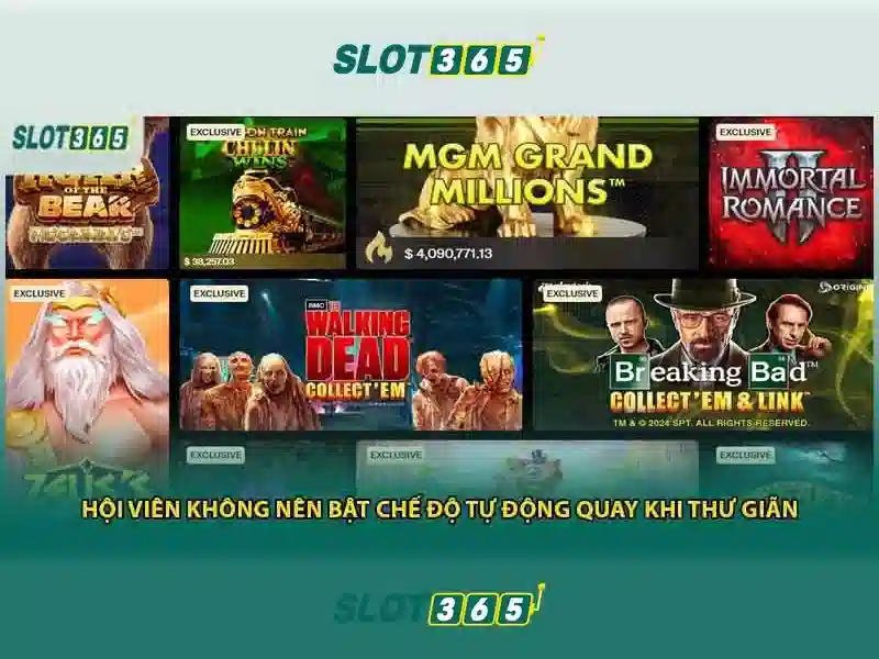 Trò chơi slot tại Slot365
